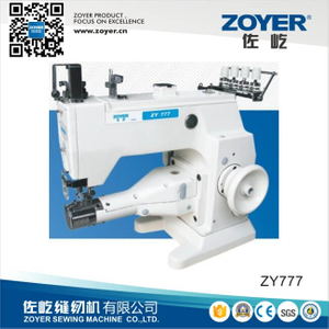 ZY777 Zoyer Cylinder-Bed 3-Needle 5-Thread Double Sides Interlock Zoyer Sewing Machine (777)