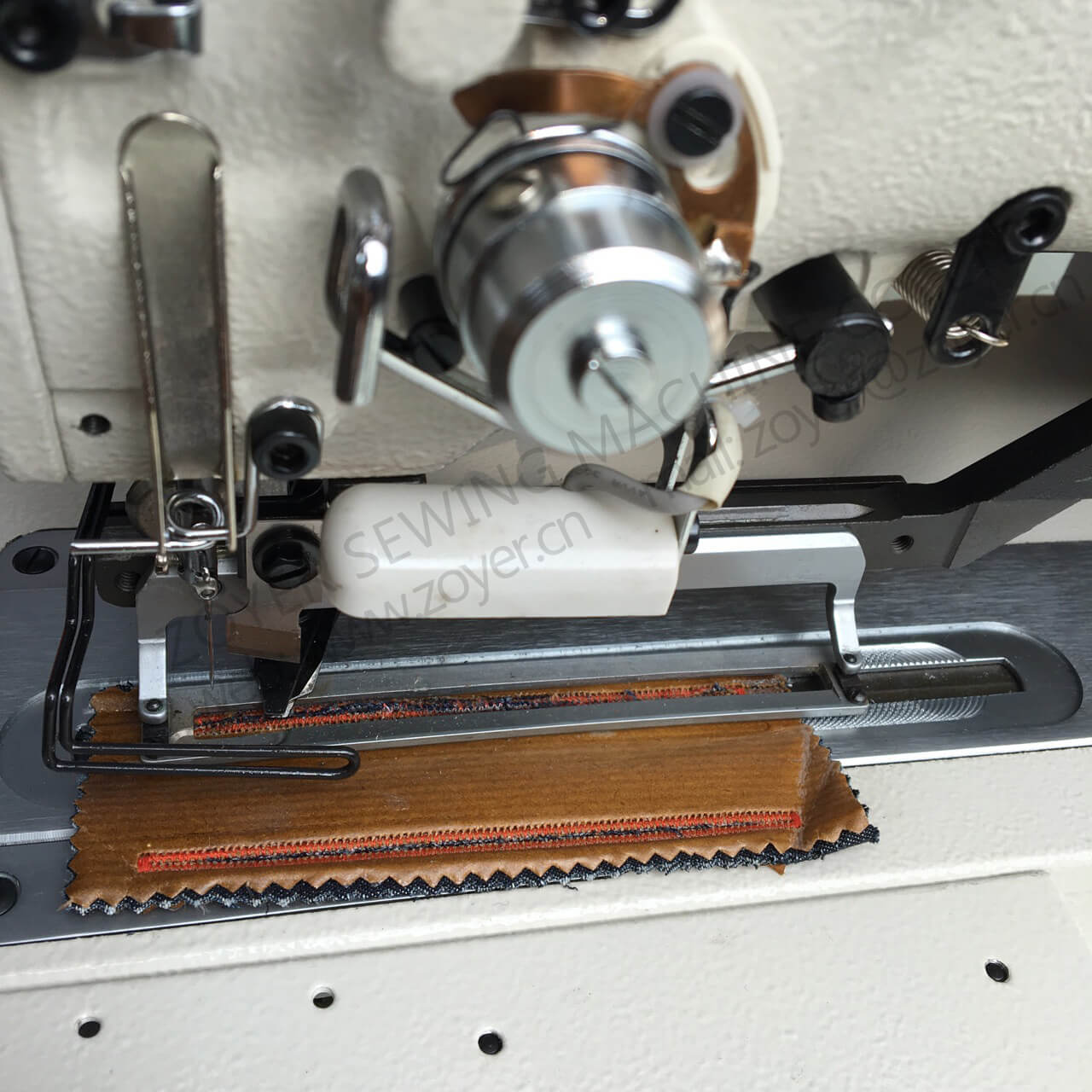 ZY1790 zoyer High speed lockstitch straight button holing sewing machine