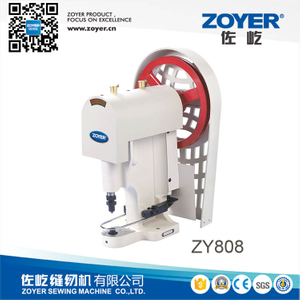 ZY808 zoyer Snap button attaching machine with belt drive