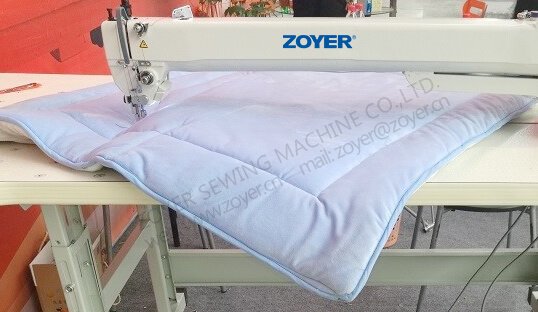 ZY9082-D4 zoyer 82cm long arm direct drive auto trimmer auto foot lift lockstitch industrial sewing machine