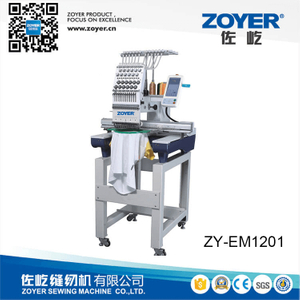 ZY-EM1201 single head 12 needle Embroidery machine 